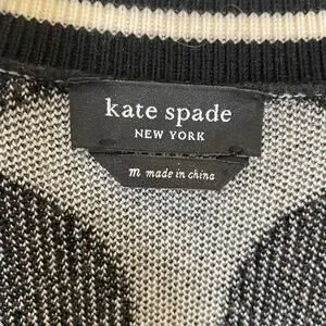 kate spade Sweaters Kate Spade Noel Logo Cardigan Geometric